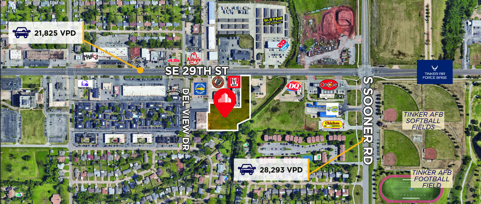 Primary Photo Of 5006 SE 29th St, Del City Land For Sale