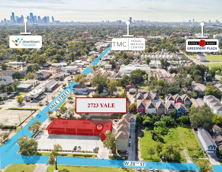 More Photos Of 2723 Yale St, Houston Storefront Retail Office For Lease