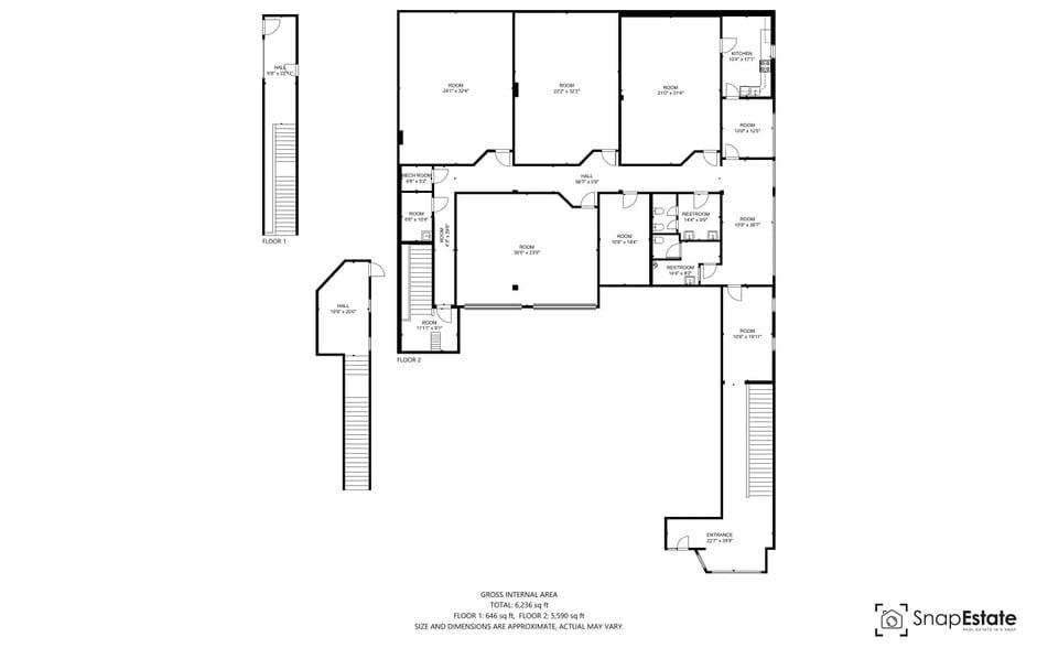More Photos Of 33 W Main St, Vernon Storefront Retail Office For Sale