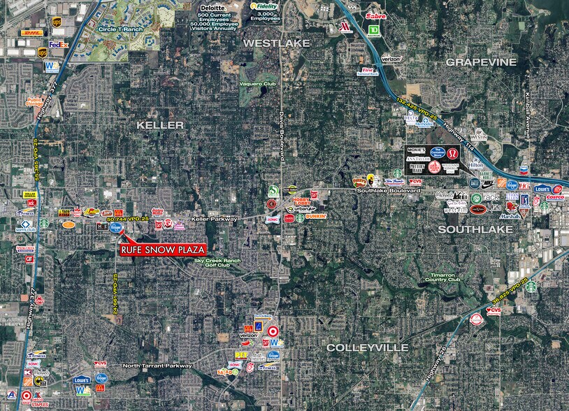 More Photos Of 242 Rufe Snow Dr, Keller Freestanding For Sale