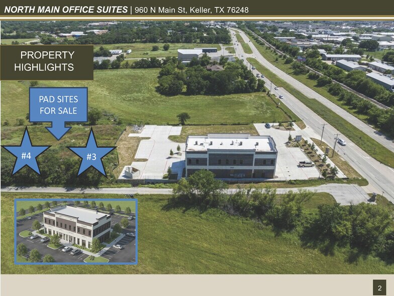 More Photos Of 960 N Main St, Keller Office For Sale