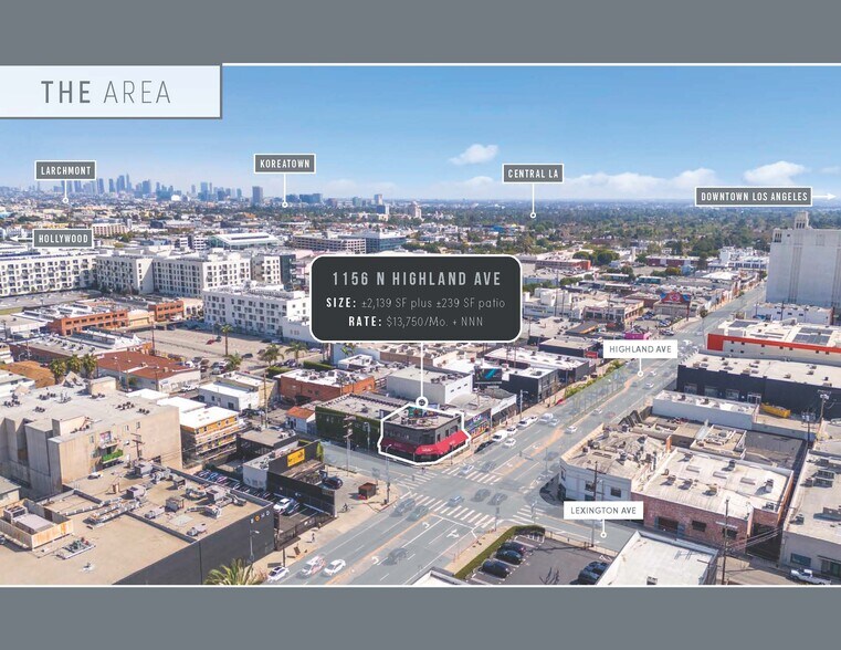 More Photos Of 1156-1160 N Highland Ave, Los Angeles Storefront Retail Residential For Lease