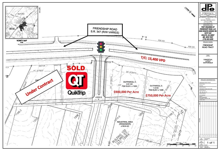 More Photos Of Friendship Rd at I-985, Buford Land For Sale