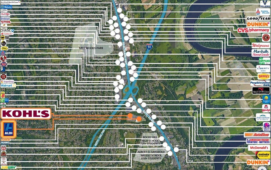 More Photos Of 1863 Silas Deane Hwy, Rocky Hill Department Store For Sale