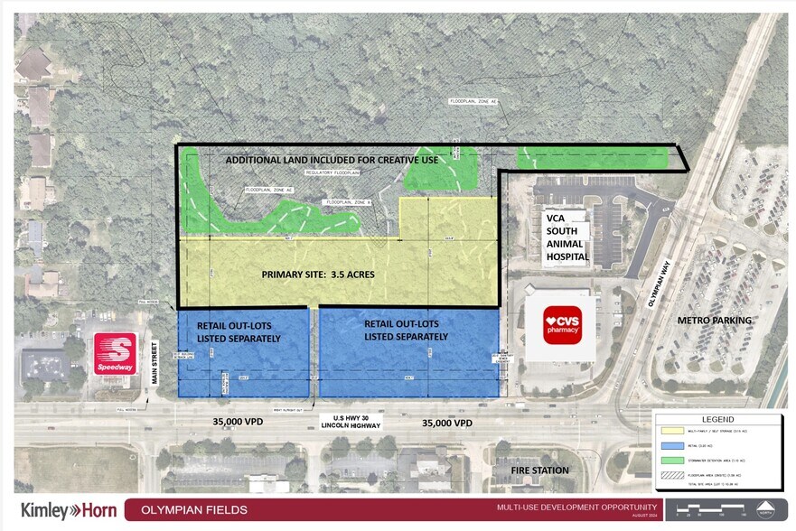 More Photos Of Oympian Way and RT. 30, Olympia Fields Land For Sale