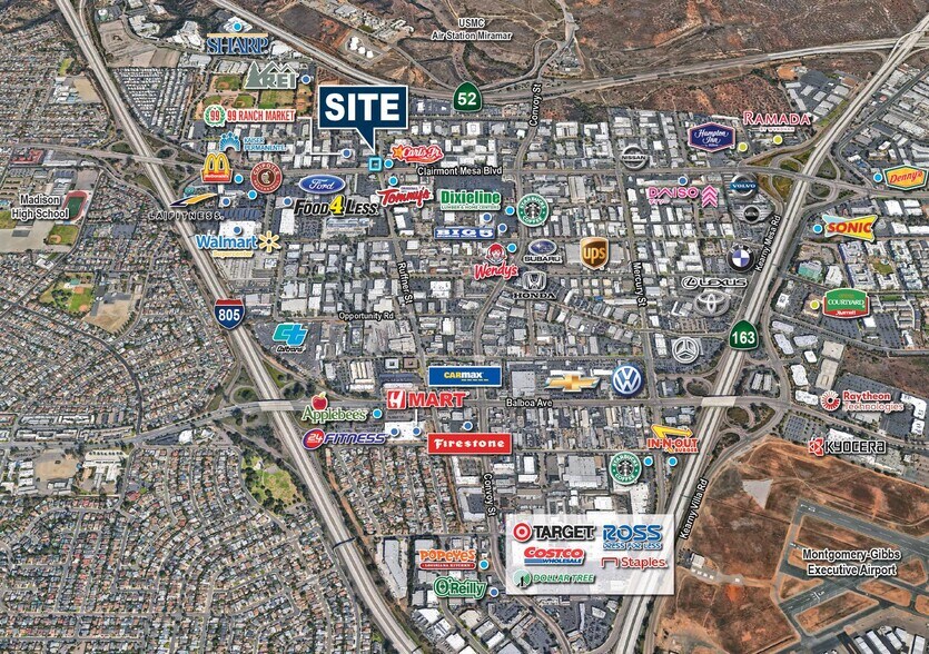 More Photos Of 7398 Clairemont Mesa Blvd, San Diego Restaurant For Lease