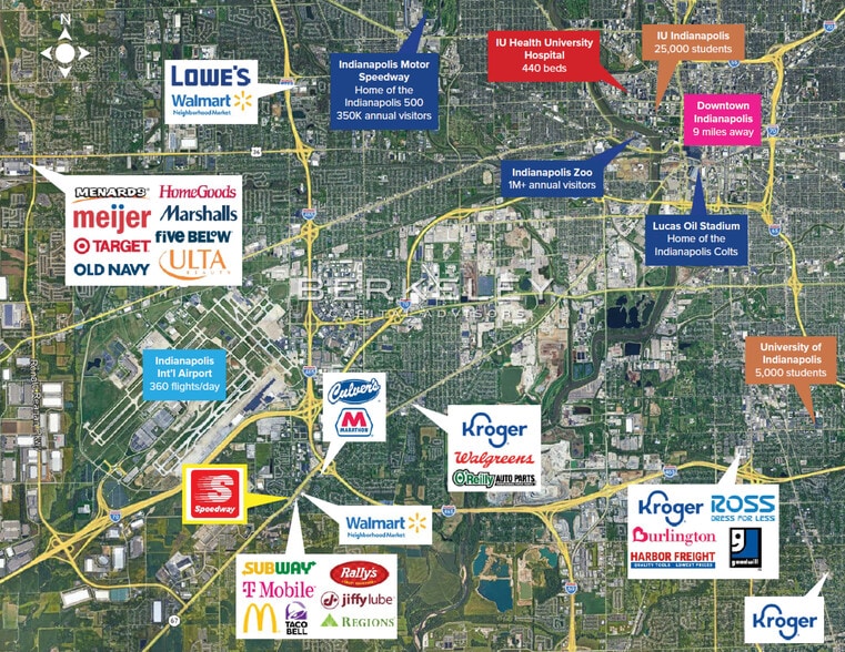 More Photos Of 4610 S Kentucky Ave, Indianapolis Service Station For Sale