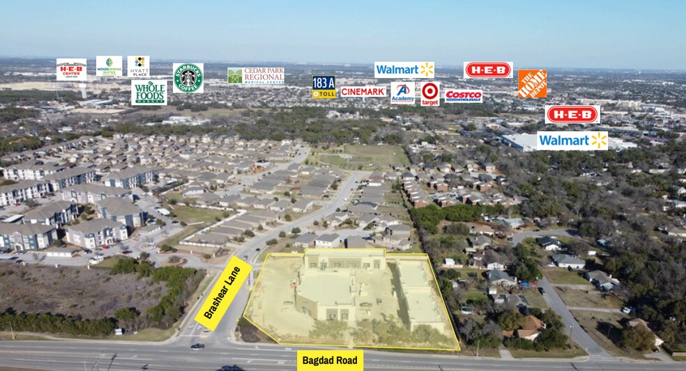 More Photos Of 610 Brashear Ln, Cedar Park General Retail For Lease