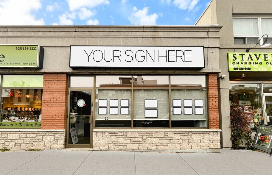 More Photos Of 114 Lakeshore Rd E, Mississauga Storefront For Lease
