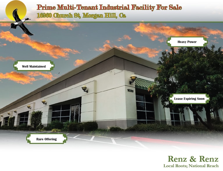 Primary Photo Of 16260 Church St, Morgan Hill Warehouse For Sale