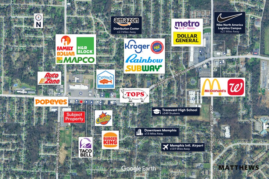 More Photos Of 2177 Frayser Blvd, Memphis Fast Food For Sale