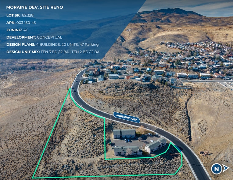 More Photos Of 1.89-Acres Moraine Way, Reno Land For Sale