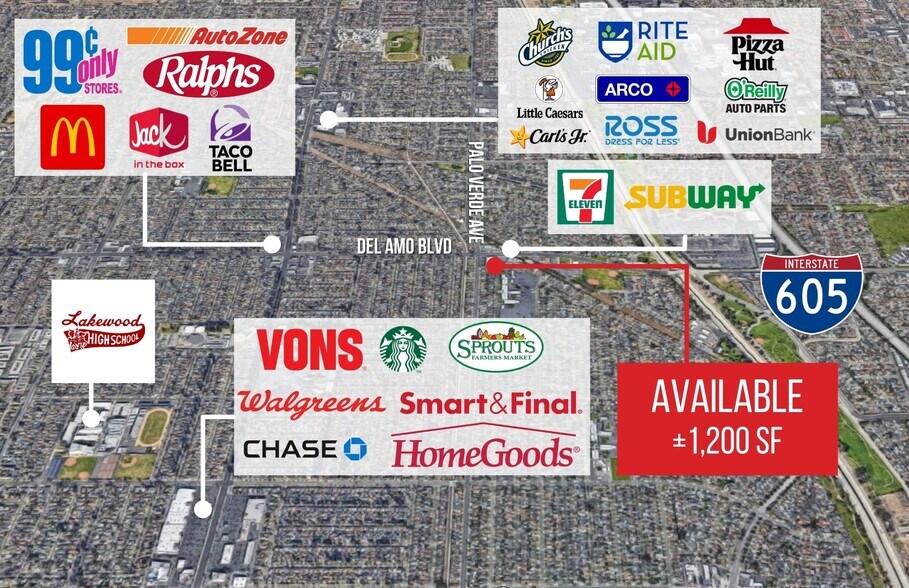 More Photos Of 6400-6426 Del Amo, Lakewood Unknown For Lease
