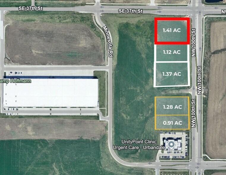 Primary Photo Of 5240 100th Street, Johnston Land For Sale