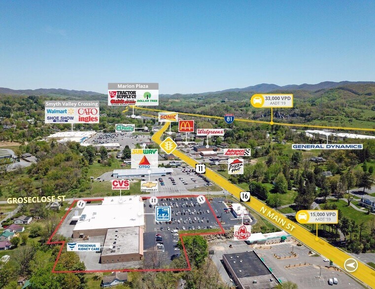 More Photos Of 945 N Main St, Marion Supermarket For Lease