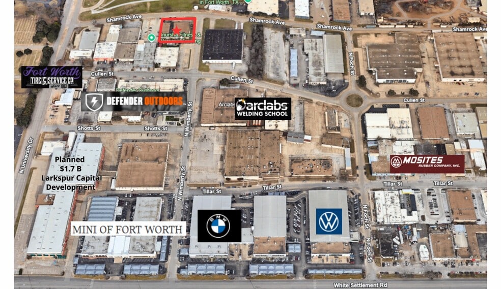 More Photos Of 2901-2905 Shamrock Ave, Fort Worth Distribution For Sale