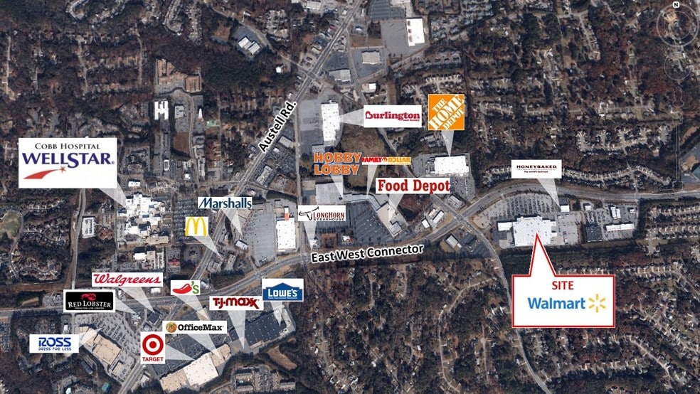 More Photos Of 1133 East-West Connector, Austell Freestanding For Lease