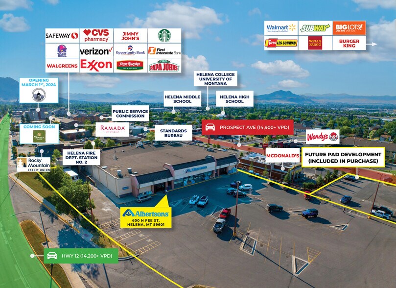More Photos Of 600 N Fee St, Helena Supermarket For Sale