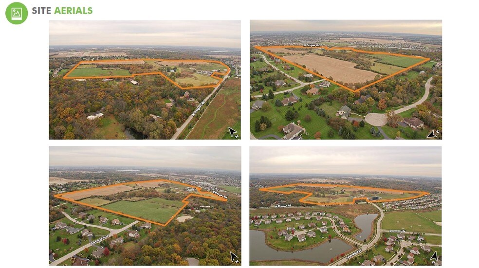 More Photos Of NW Side Of Draper Rd, McHenry Land For Sale