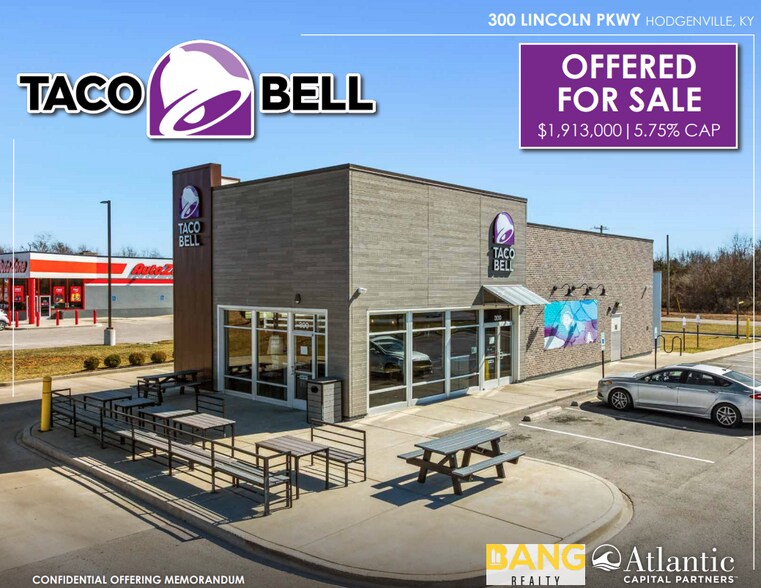 Primary Photo Of 300 Lincoln Dr, Hodgenville Fast Food For Sale