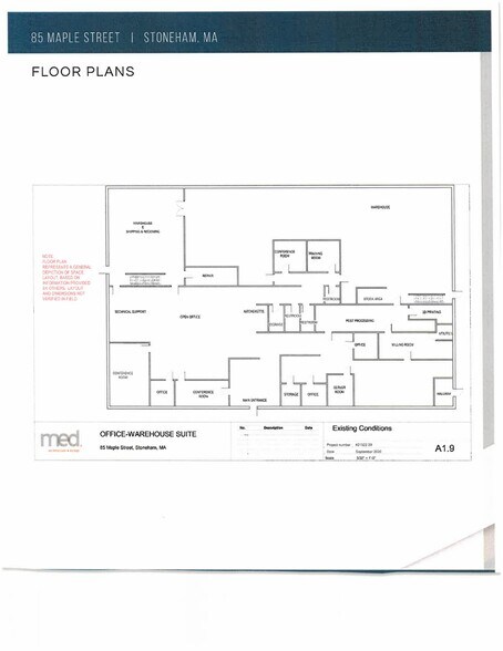 More Photos Of 85 Maple Ave, Stoneham Warehouse For Lease