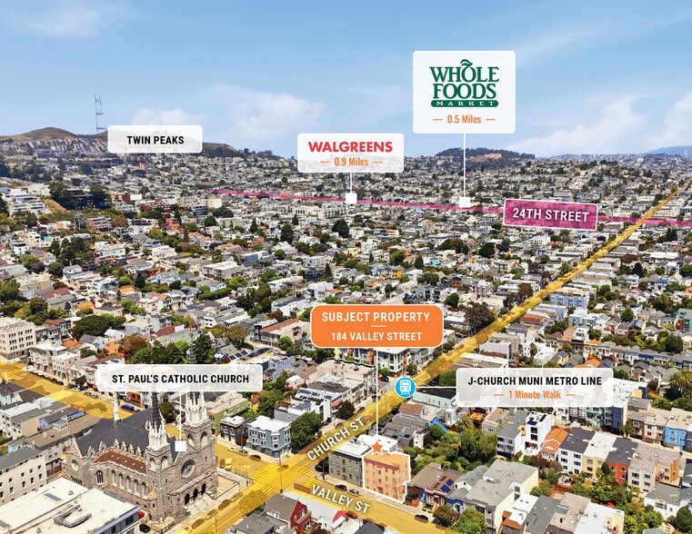 More Photos Of 184 Valley St, San Francisco Apartments For Sale