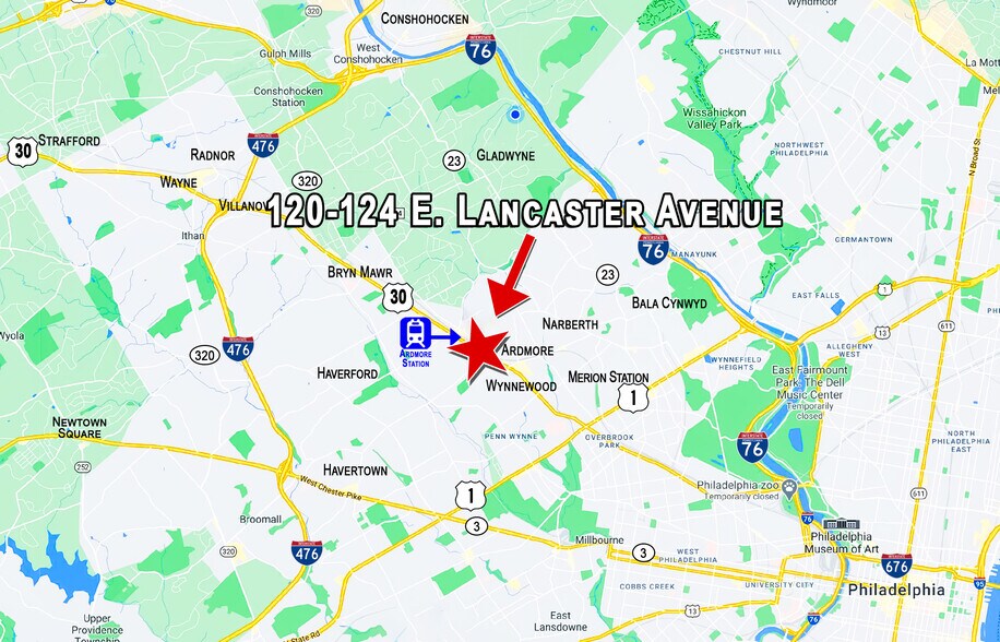 More Photos Of 120-124 E Lancaster Ave, Ardmore Office For Lease