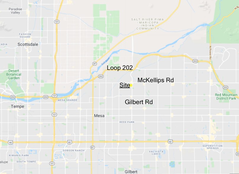 More Photos Of 1850 N Gilbert Rd, Mesa Land For Lease