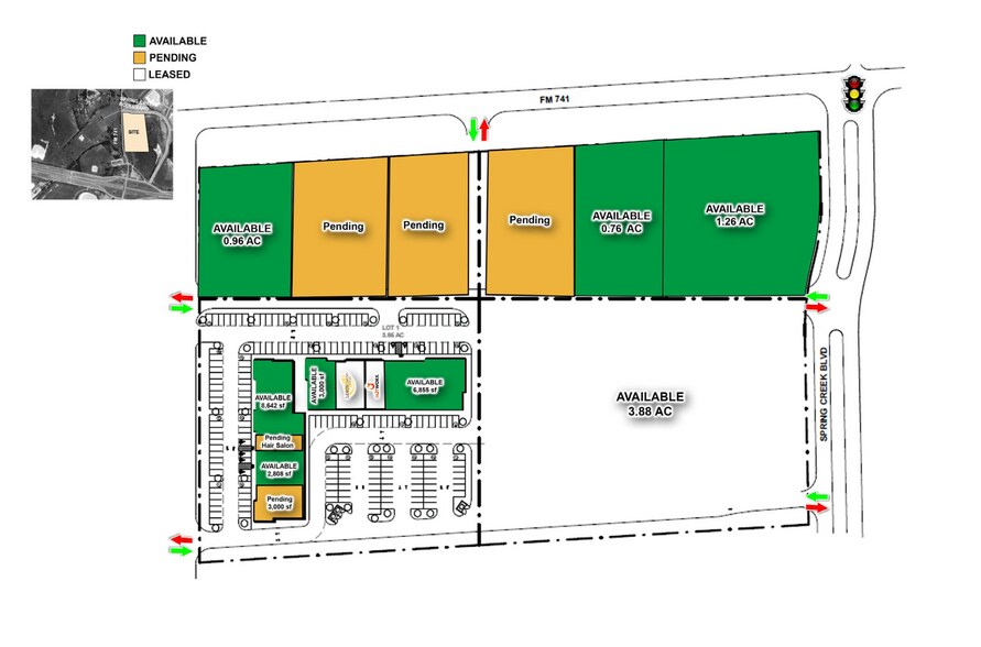 More Photos Of 1469 FM 741, Crandall General Retail For Lease