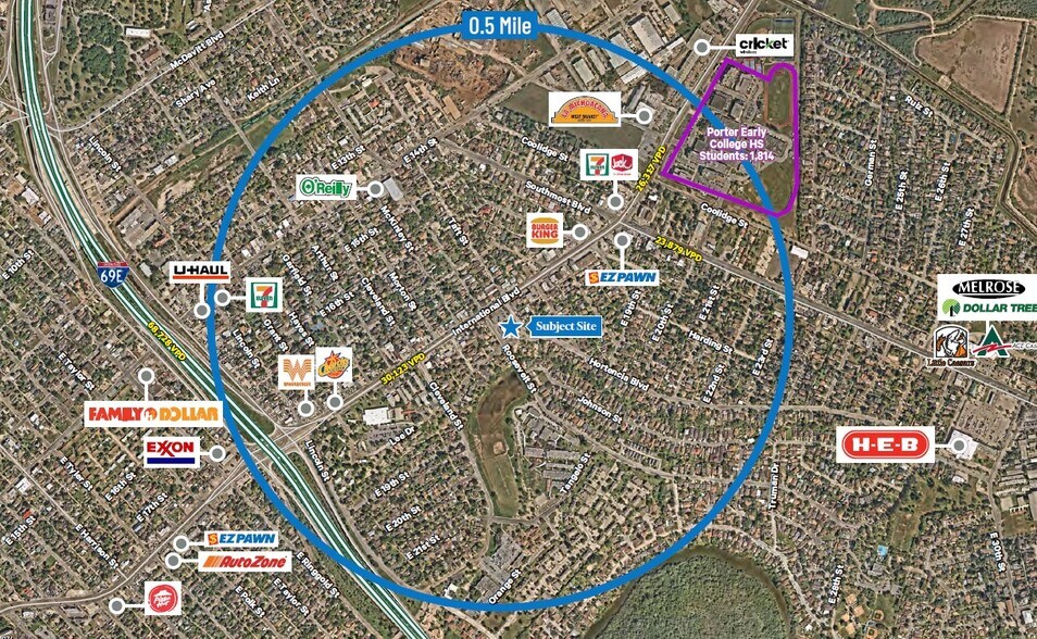 More Photos Of 2814 International Blvd, Brownsville Freestanding For Sale