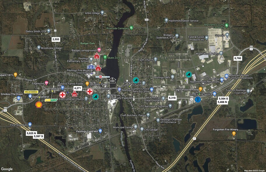 More Photos Of 101 N Ogden Rd, Peshtigo Office For Sale