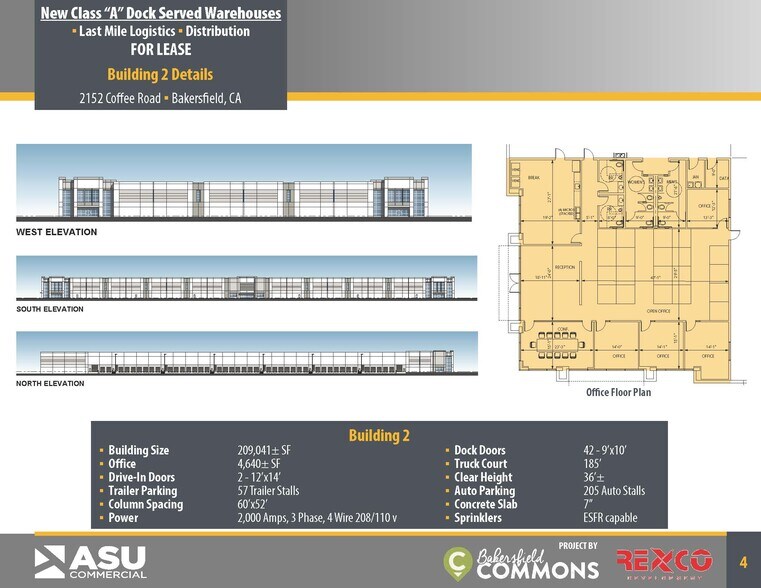 More Photos Of 2152 Coffee Rd, Bakersfield Distribution For Lease