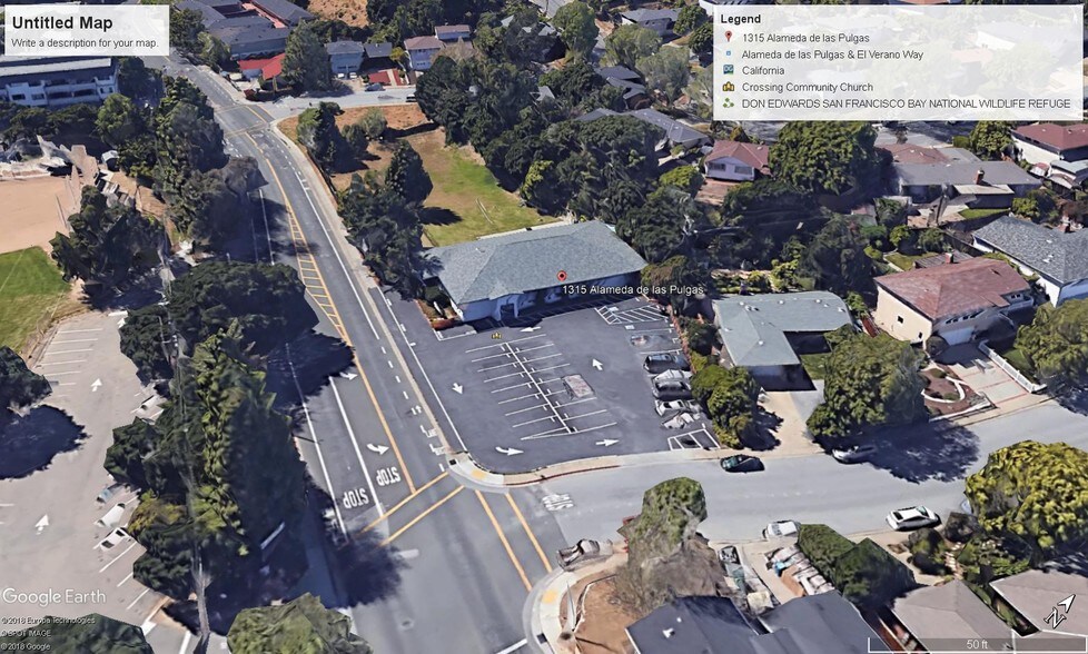 More Photos Of 1315 Alameda de las Pulgas, Belmont Land For Sale