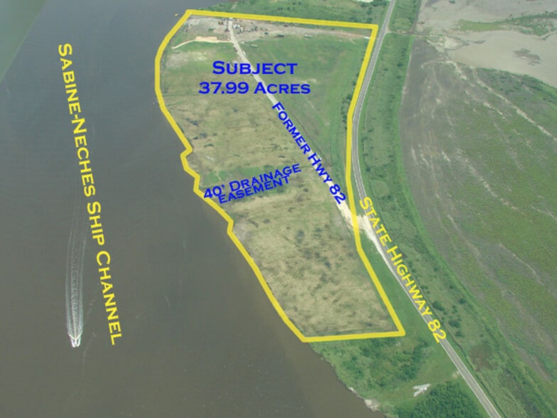 More Photos Of Highway 82 & Sabine Ship Channel, Port Arthur Land For Sale