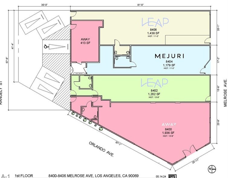 More Photos Of 8400-8406 Melrose Ave, West Hollywood Storefront For Lease