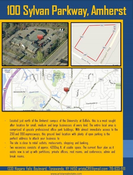 More Photos Of 100 Sylvan Pky, Amherst Medical For Lease