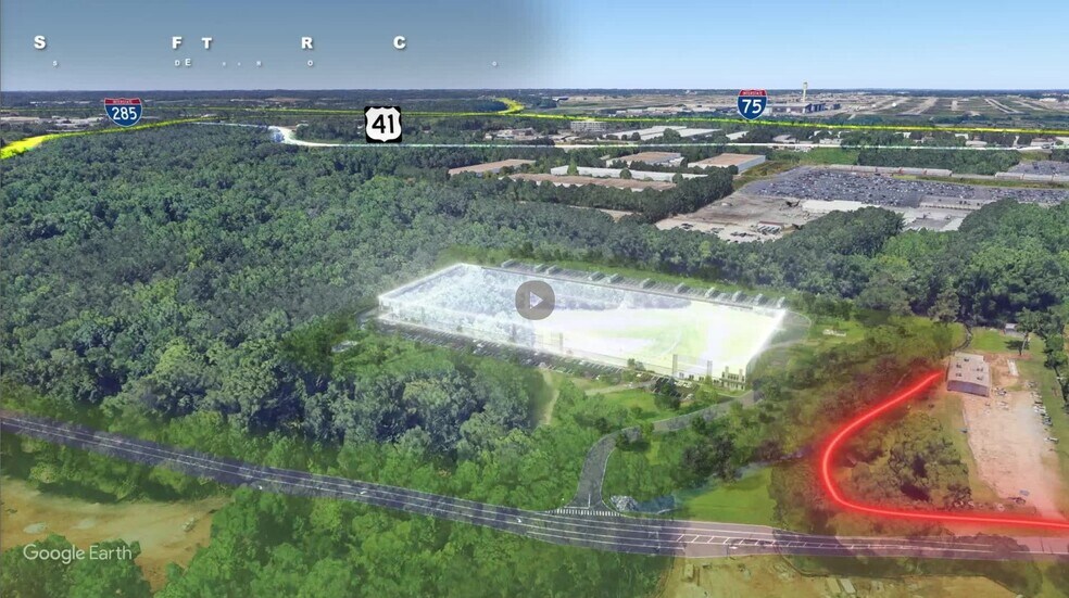 Primary Photo Of 3945 Gilbert Rd, Atlanta Distribution For Lease