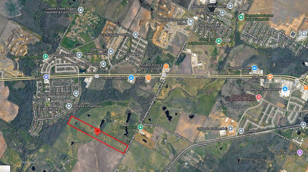 More Photos Of 12500 County Line Rd, Elgin Land For Sale