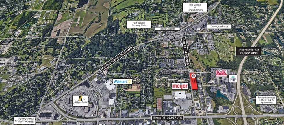 More Photos Of 1706-1834 Getz Rd, Fort Wayne Land For Sale