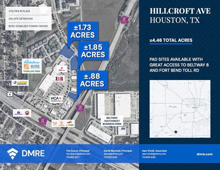 Primary Photo Of 14408 Hillcroft St, Houston Land For Sale