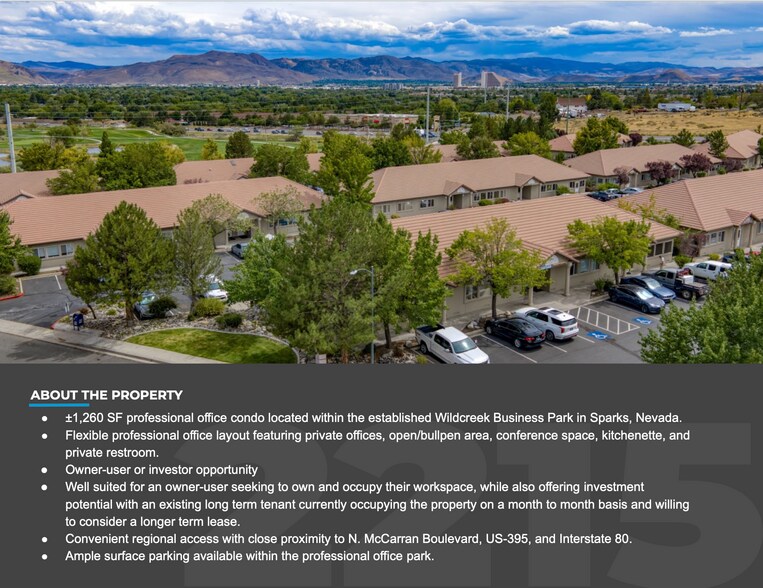 More Photos Of 2215 Green Vista Dr, Sparks Office For Sale