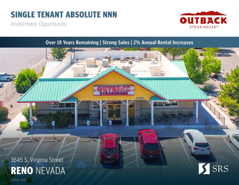Primary Photo Of 3645 S Virginia St, Reno Restaurant For Sale