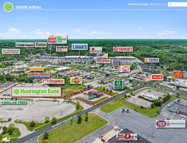 More Photos Of 9240 Market Square Dr, Streetsboro Bank For Sale