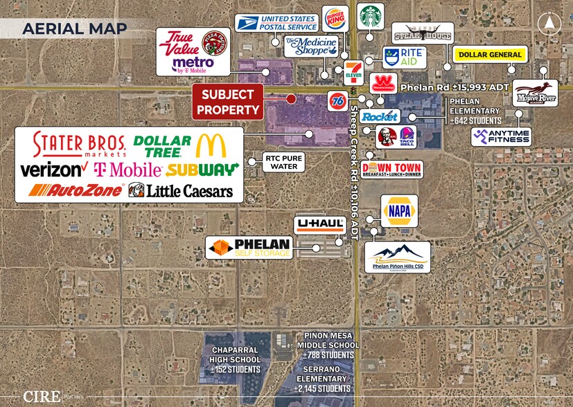 More Photos Of 3965 Phelan Rd, Phelan Restaurant For Sale