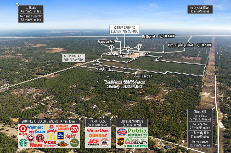More Photos Of 5181 W Dunklin St, Dunnellon Land For Sale