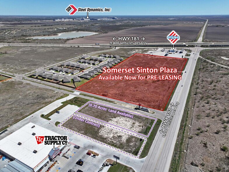 More Photos Of NWC of TX-89 (U.S. 181) & E. Sinton St., Sinton Land For Sale