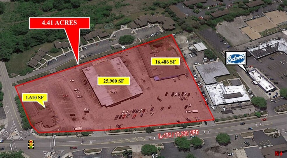 Primary Photo Of 223 E State Rd, Island Lake Land For Sale