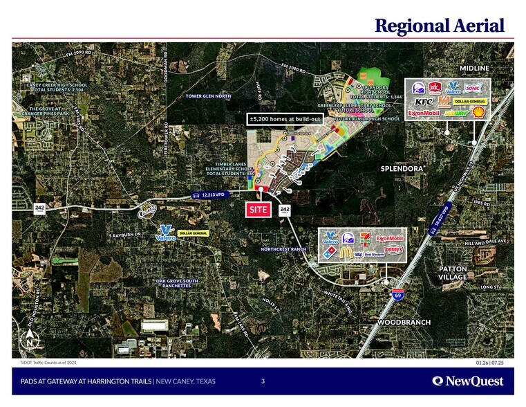 More Photos Of NEC of Highway 242 and Harrington Dr, New Caney Land For Sale