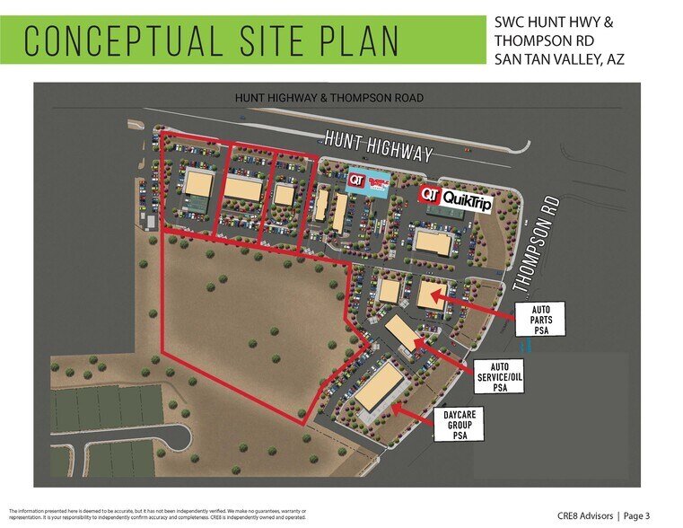 More Photos Of SW Hunt Hwy & Thompson Rd, San Tan Valley Land For Sale