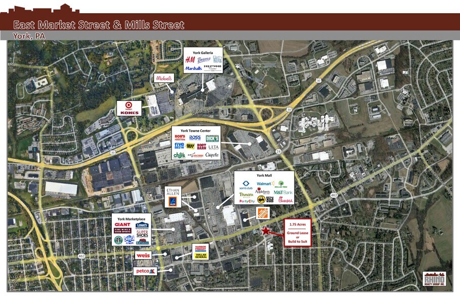 More Photos Of 3000 E Market St, York Fast Food For Lease